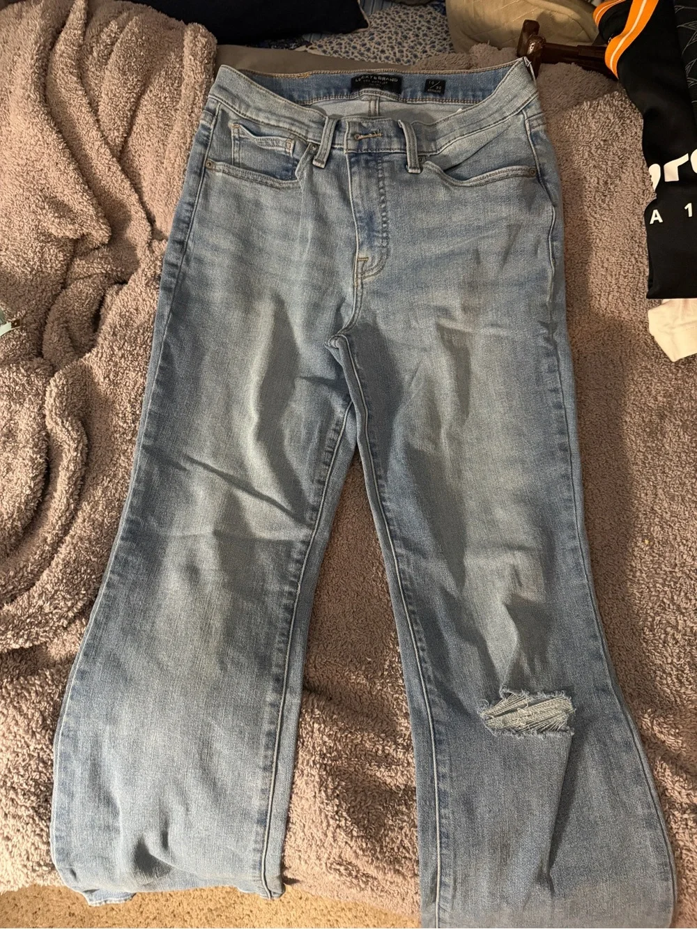 Lucky Brand Ava Mid Rise Boot jeans